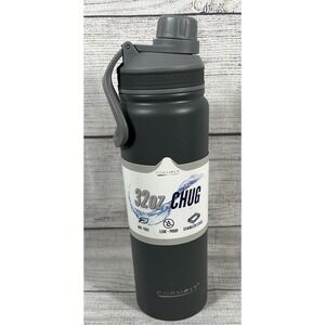 NWT Formfit 32oz Stainless Steel Water Bottle Leak Proof Chug Gray